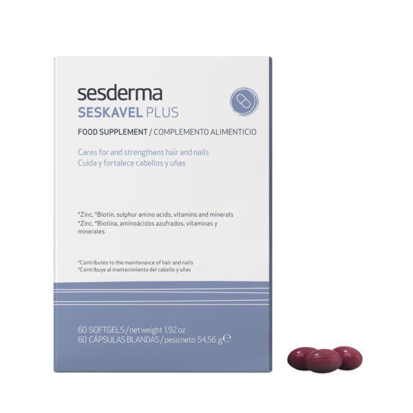 Seskavel Plus Capsulas Sesderma_2_2_24 HAIR-CARE SESKAVEL ANTI-HAIR LOSS product 40000164 UK food supplement
